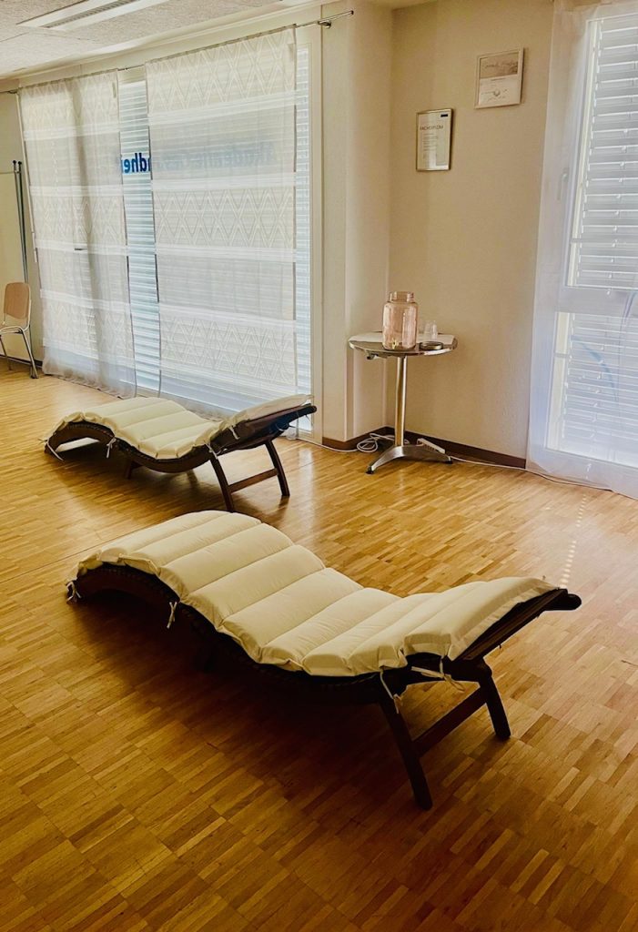 Ruhebereich im Spa