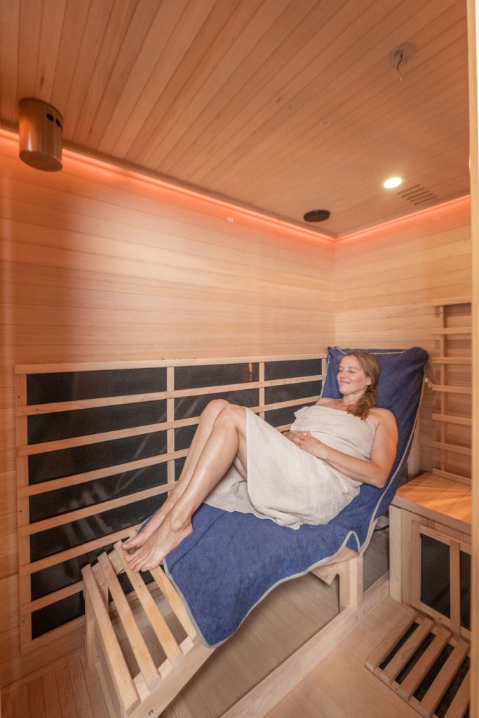 Infrarotsauna mit Sole